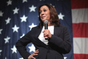 Kamala Harris speaking