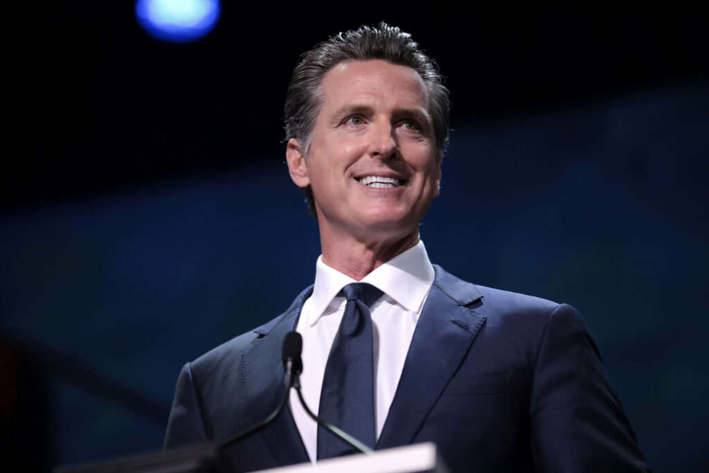 California Governor Gavin Newsom