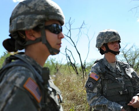 US Reserve Troops Military Army